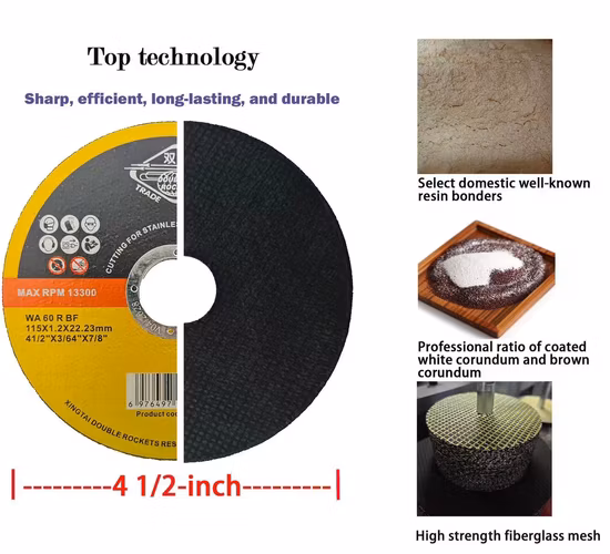 4 Inch Abrasives Cutting Wheel for Metal/Stainless Cutting