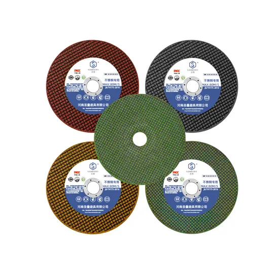 Yihong 115mm 125mm Grinding Wheel Cut off Wheel Cutting Disc for Angle Grinder Wood Alloy Metal Stainless Steel Cutting